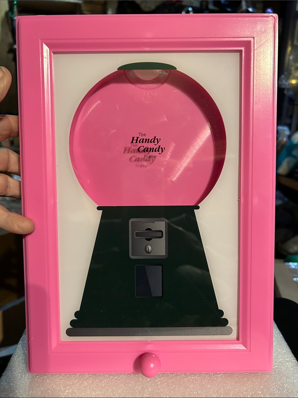 Frame Wall Art in Pink